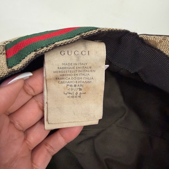 Gucci Canvas baseball hat - Picture 6 of 16